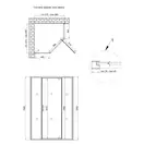 Душевая кабина Qtap Leo BLA10995-AC6 90x90 см, стекло Clear 6 мм, покрытие CalcLess без поддона (LEOBLA10995AC6)