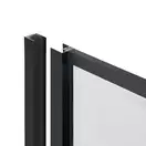 Душевая кабина Qtap Leo BLA10995-AC6 90x90 см, стекло Clear 6 мм, покрытие CalcLess без поддона (LEOBLA10995AC6)