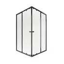 Душевая кабина Qtap Pisces BLA109-11SC5 90-105x90-105 см, стекло Clear 5 мм без поддона (PISBLA10911SC5)