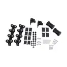 Душевая кабина Qtap Pisces BLA109-11SC5 90-105x90-105 см, стекло Clear 5 мм без поддона (PISBLA10911SC5)