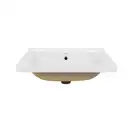 Раковина Qtap Albatross Q 600х480х230 White с донным клапаном QT01115060QW