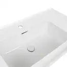 Раковина Qtap Albatross A 1000х500х230 White с донным клапаном QT01115100AW