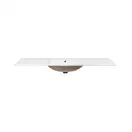 Раковина Qtap Albatross E 1500х460х180 White с донным клапаном QT01119150EW
