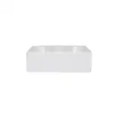 Раковина-чаша Qtap Crow 400х300х140 White с донным клапаном QT05117040JW