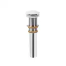Раковина-чаша Qtap Crow 400х300х140 White с донным клапаном QT05117040JW