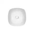 Раковина-чаша Qtap Kolibri 400х400х140 White с донным клапаном QT10117040TW
