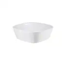 Раковина-чаша Qtap Kolibri 400х400х140 White с донным клапаном QT10117040TW