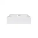 Раковина Qtap Nando K 410х355х125 White с донным клапаном QT12117041KW