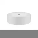 Раковина-чаша Qtap Scorpio 460х460х155 White с донным клапаном QT14117046LW