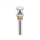 Раковина-чаша Qtap Scorpio 460х460х155 White с донным клапаном QT14117046LW