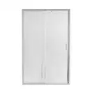 Душевая дверь в нишу Qtap Taurus CRM2014-15.C6 140-150x185 см, стекло Clear 6 мм, покрытие CalcLess (TAUCRM201415C6)