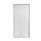 Душевая дверь в нишу Qtap Taurus CRM208-9.C6 80-90x185 см, стекло Clear 6 мм, покрытие CalcLess (TAUCRM2089C6)