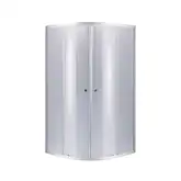 Душевая кабина Lidz Latwa SC80x80.SAT.LOW.GR, стекло тонированное 4 мм без поддона (LLSC8080SATLOWGR2)