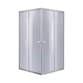 Душевая кабина Lidz Wawel SC90x90.SAT.LOW.GR, стекло тонированное 4 мм без поддона (LWASC9090SATLOWGR2)
