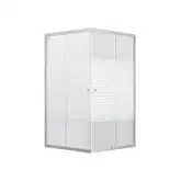Душевая кабина Lidz Wiezak SC90x90.SAT.LOW.L, стекло Linie 4 мм без поддона (LWKSC9090SATLOWL2)