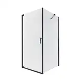 Душевая кабина Qtap Aquarius BLA1099SC6 90x90 см, стекло Clear 6 мм, покрытие CalcLess без поддона (AQUABLA1099SC6)
