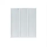 Штора на ванну Qtap Gemini WHI401214RP4 стекло Pear 4 мм, 120x140 см (GEMWHI401214RP4)