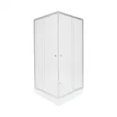 Набор Qtap душевая кабина Presto New CRM1088SC5 Clear 2020х800х800 мм + поддон Tern 308812C 80x80x12 см с сифоном (PRENEWCRM1099SC5SET)