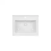 Раковина Qtap Albatross Q 600х480х230 White с донным клапаном QT01115060QW