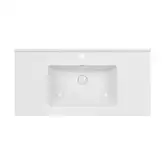 Раковина Qtap Albatross Q 1200х480х230 White с донным клапаном QT01115120QW