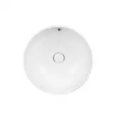 Раковина-чаша Qtap Amazon 430х430х160 White с донным клапаном QT02117043NW