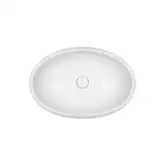 Раковина-чаша Qtap Leo 600х400х155 White с донным клапаном QT11117060GW