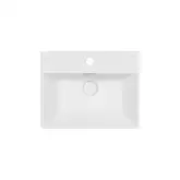 Раковина Qtap Nando K 410х355х125 White с донным клапаном QT12117041KW