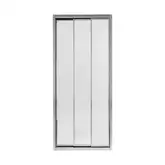 Душевая дверь в нишу Qtap Uniford CRM207.C4 68-71x185 см, стекло Clear 4 мм, покрытие CalcLess (UNICRM207C4)