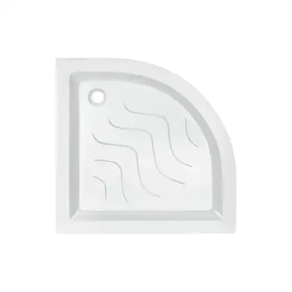 Набор Lidz душевой бокс Majatek SB90x90.BLA.LOW.TR, стекло прозрачное 5 мм + поддон Kupala (LMSB9090BLALOWTR2SET)