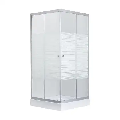 Набор Lidz душевая кабина Wiezak SC90x90.SAT.LOW.L, стекло Linie 4 мм + поддон Mazur (LWKSC9090SATLOWL2SET) Набор Lidz душевая кабина Wiezak SC90x90.SAT.LOW.L, стекло Linie 4 мм + поддон Mazur (LWKSC9090SATLOWL2SET)
