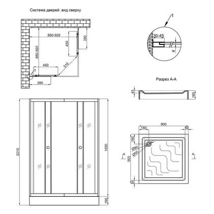 Набор Lidz душевая кабина Wiezak SC90x90.SAT.LOW.L, стекло Linie 4 мм + поддон Mazur (LWKSC9090SATLOWL2SET) Набор Lidz душевая кабина Wiezak SC90x90.SAT.LOW.L, стекло Linie 4 мм + поддон Mazur (LWKSC9090SATLOWL2SET)