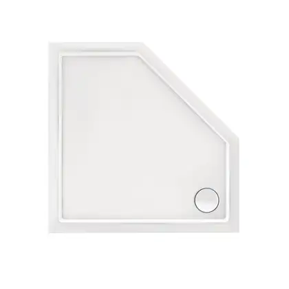 Qtap Diamond Душовий піддон 90x90x12 см, білий (309912) (DIAMOND309912)