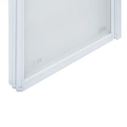 Штора на ванну Qtap Gemini WHI40114RP4 стекло Pear 4 мм, 100x140 см (GEMWHI40114RP4)