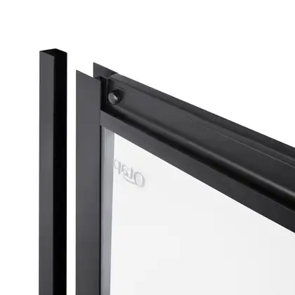 Душевая кабина Qtap Pisces BLA109-11SC5 90-105x90-105 см, стекло Clear 5 мм без поддона (PISBLA10911SC5)
