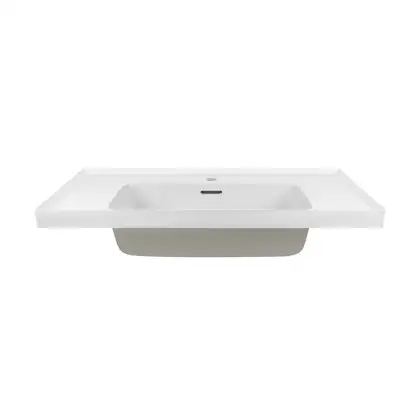 Раковина Qtap Albatross A 900х500х230 White с донным клапаном QT01115090AW Раковина Qtap Albatross A 900х500х230 White с донным клапаном QT01115090AW