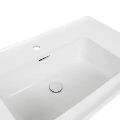 Раковина Qtap Albatross A 900х500х230 White с донным клапаном QT01115090AW Раковина Qtap Albatross A 900х500х230 White с донным клапаном QT01115090AW