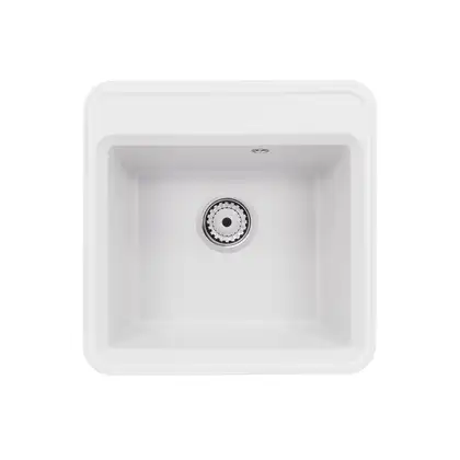 Кухонная мойка Qtap CS 5151 White (QTCS5151WHI) Кухонная мойка Qtap CS 5151 White (QTCS5151WHI)