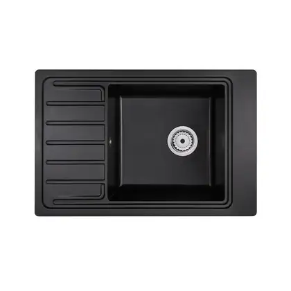 Кухонная мойка Qtap CS 7751 Black (QTCS7751BLA) Кухонная мойка Qtap CS 7751 Black (QTCS7751BLA)