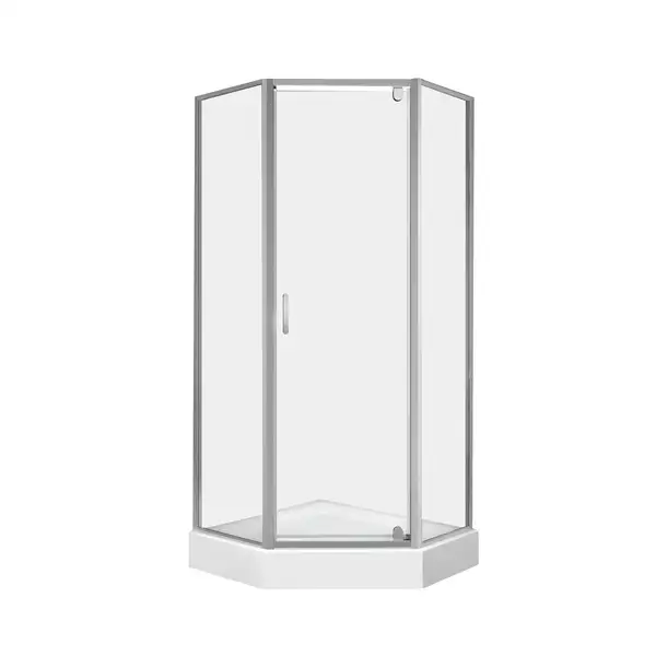 Набор Qtap душевая кабина Leo CRM10995-AC6 Clear 2020x900x900 мм + поддон Diamond 309912 90x90x12 см с сифоном (LEOCRM10995AC6SET) Набор Qtap душевая кабина Leo CRM10995-AC6 Clear 2020x900x900 мм + поддон Diamond 309912 90x90x12 см с сифоном (LEOCRM10995AC6SET)