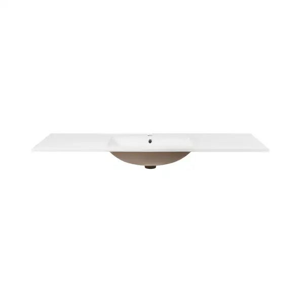 Раковина Qtap Albatross E 1500х460х180 White с донным клапаном QT01119150EW