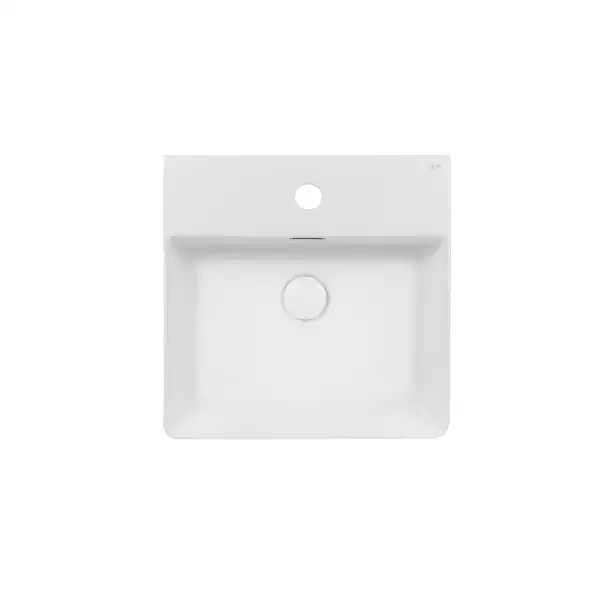 Раковина Qtap Nando C 405х405х125 White с донным клапаном QT12117040CW Раковина Qtap Nando C 405х405х125 White с донным клапаном QT12117040CW