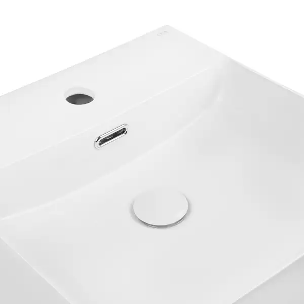 Раковина Qtap Nando C 405х405х125 White с донным клапаном QT12117040CW Раковина Qtap Nando C 405х405х125 White с донным клапаном QT12117040CW