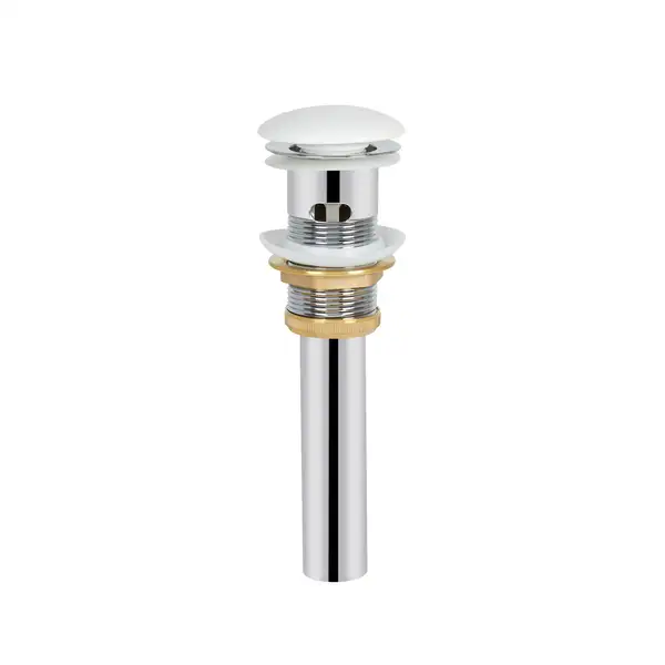 Раковина-чаша Qtap Scorpio 460х460х155 White с донным клапаном QT14117046LW