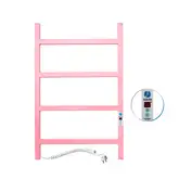 Navin Рушникосушарка Nordic 500х800 Pink Digital, ліва, рожева (з таймером) 10-941152-5080