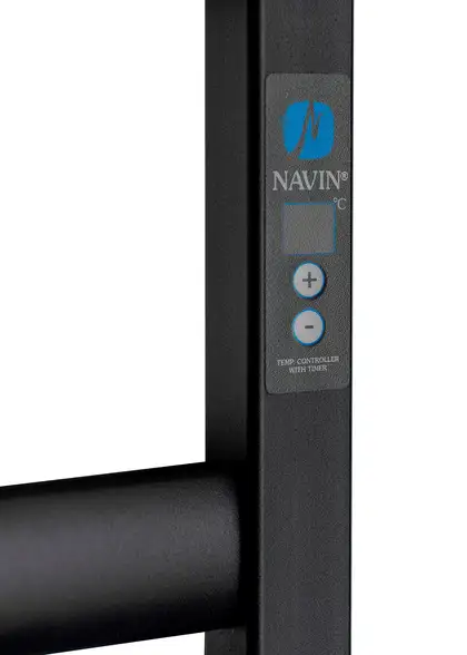 Navin Рушникосушарка Ellipse 500х800 Digital права (чорний муар) 12-245052-5080 Navin Рушникосушарка Ellipse 500х800 Digital права (чорний муар) 12-245052-5080