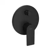 Hansgrohe Rebris E Смеситель для ванны/душа, черный (72468670)