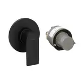 Hansgrohe Rebris E Змішувач для душу, чорний матовий (72658670)