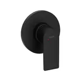 Смеситель для душа скрытого монтажа Hansgrohe Rebris E (цвет - чёрный матовый) 72659670