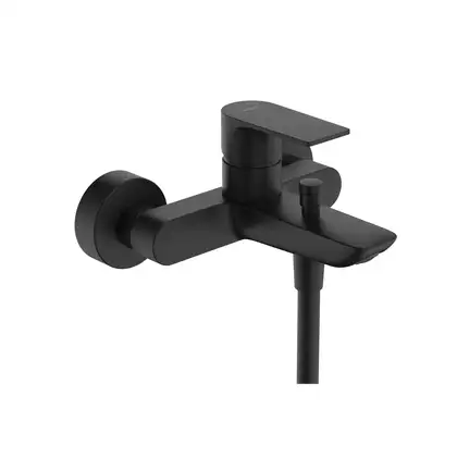 Hansgrohe Rebris E Змішувач для ванни, чорний матовий (72450670) Hansgrohe Rebris E Змішувач для ванни, чорний матовий (72450670)