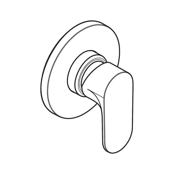 Hansgrohe Rebris S Змішувач для душу, хром (72648000) Hansgrohe Rebris S Змішувач для душу, хром (72648000)